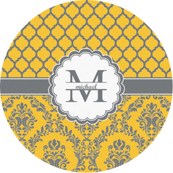 Damask & Moroccan Multipurpose Round Labels - 1" (Personalized)