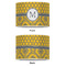 Damask & Moroccan 12" Drum Lampshade - APPROVAL (Poly Film)