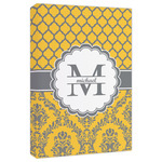 Damask & Moroccan Canvas Print - 20x30 (Personalized)