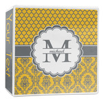 Damask & Moroccan 3-Ring Binder - 2 inch (Personalized)