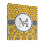 Damask & Moroccan 3 Ring Binder - Full Wrap - 1" (Personalized)