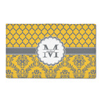 Damask & Moroccan 3' x 5' Patio Rug (Personalized)