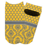 Damask & Moroccan Adult Ankle Socks