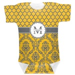 Damask & Moroccan Baby Bodysuit 0-3 (Personalized)