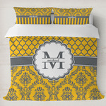 Damask & Moroccan Duvet Cover Set - King (Personalized)