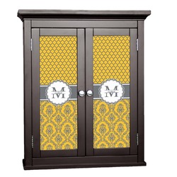Damask & Moroccan Cabinet Decal - Small (Personalized)
