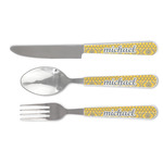 Damask & Moroccan Cutlery Set (Personalized)