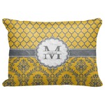 Damask & Moroccan Decorative Baby Pillowcase - 16"x12" (Personalized)