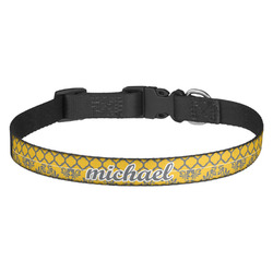 Damask & Moroccan Dog Collar (Personalized)