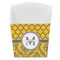 Damask & Moroccan French Fry Favor Box - Front View