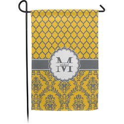 Damask & Moroccan Garden Flag (Personalized)