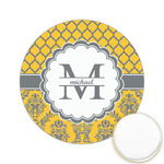 Damask & Moroccan Printed Cookie Topper - 2.15" (Personalized)