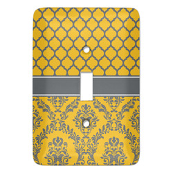 Damask & Moroccan Light Switch Cover (Single Toggle)