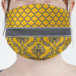 Damask & Moroccan Face Mask Cover