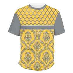 Damask & Moroccan Men's Crew T-Shirt - 2X Large