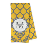 Damask & Moroccan Kitchen Towel - Microfiber (Personalized)