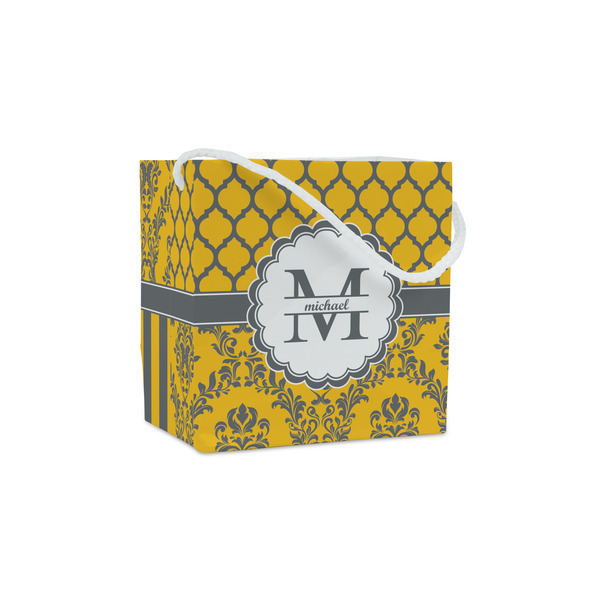 Custom Damask & Moroccan Party Favor Gift Bags - Gloss (Personalized)