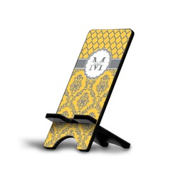 Damask & Moroccan Cell Phone Stand (Small) (Personalized)