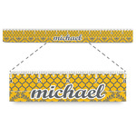 Damask & Moroccan Plastic Ruler - 12" (Personalized)