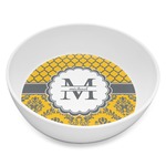 Damask & Moroccan Melamine Bowl - 8 oz (Personalized)