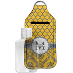 Damask & Moroccan Hand Sanitizer & Keychain Holder - Large (Personalized)