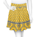 Damask & Moroccan Skater Skirt - Small