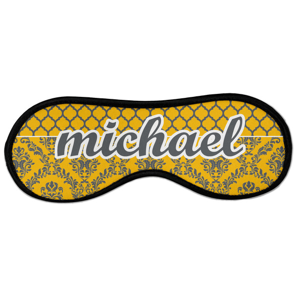 Custom Damask & Moroccan Sleeping Eye Masks - Large (Personalized)