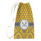 Damask & Moroccan Small Laundry Bag - Front View