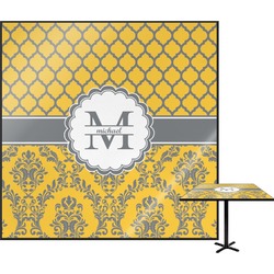 Damask & Moroccan Square Table Top (Personalized)