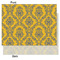 Damask & Moroccan Tissue Paper - Heavyweight - Medium - Front & Back