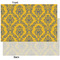 Damask & Moroccan Tissue Paper - Heavyweight - XL - Front & Back