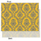 Damask & Moroccan Tissue Paper - Lightweight - Medium - Front & Back