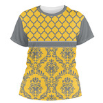 Damask & Moroccan Women's Crew T-Shirt - Medium