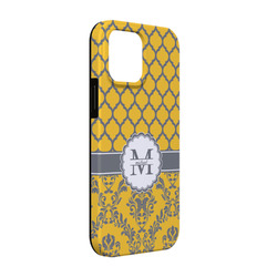 Damask & Moroccan iPhone Case - Rubber Lined - iPhone 13 (Personalized)