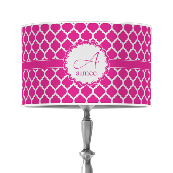 Custom Moroccan 12" Drum Lamp Shade - Poly-film (Personalized)