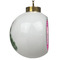 Moroccan Ceramic Christmas Ornament - Xmas Tree (Side View)