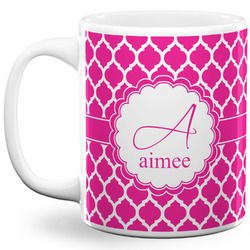 Moroccan 11 Oz Coffee Mug - White (Personalized)