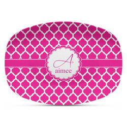 Moroccan Plastic Platter - Microwave & Oven Safe Composite Polymer (Personalized)