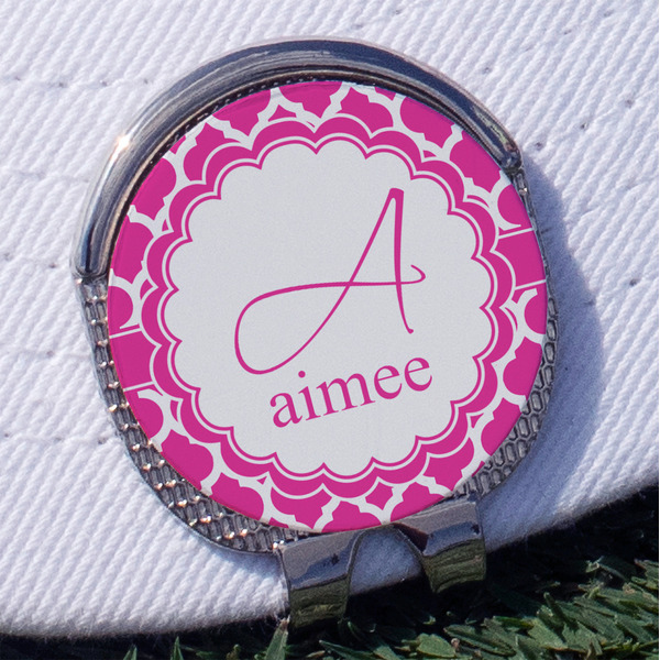 Custom Moroccan Golf Ball Marker - Hat Clip