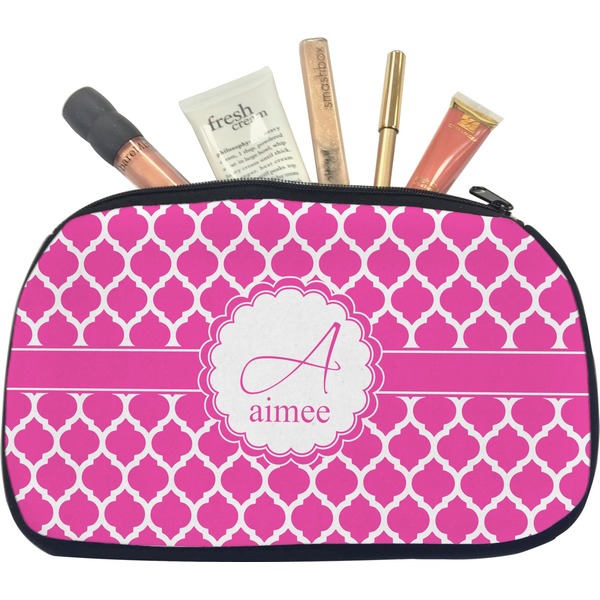 Custom Moroccan Makeup / Cosmetic Bag - Medium (Personalized)