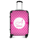 Moroccan Suitcase - 24" Medium - Checked (Personalized)