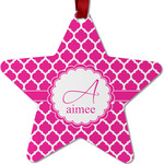 Moroccan Metal Star Ornament - Double Sided w/ Name and Initial