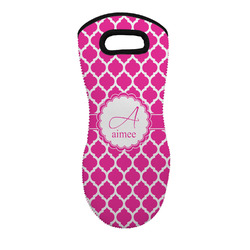 Moroccan Neoprene Oven Mitt - Single w/ Name and Initial