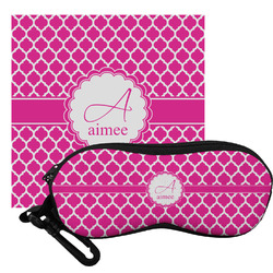 Moroccan Eyeglass Case & Cloth (Personalized)