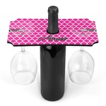 Moroccan Wine Bottle & Glass Holder (Personalized)