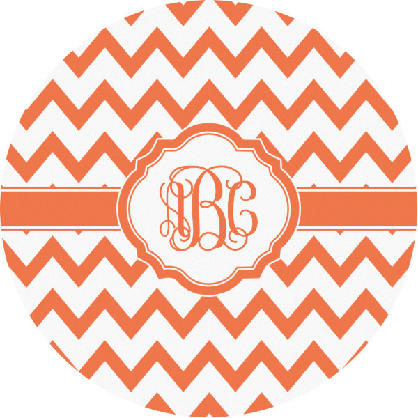 Custom Chevron Multipurpose Round Labels - 1" (Personalized)