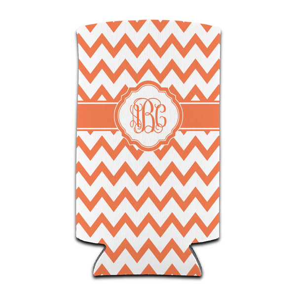 Custom Chevron Can Cooler (tall 12 oz) (Personalized)