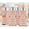 Chevron 12oz Tall Can Sleeve - Set of 4 - LIFESTYLE