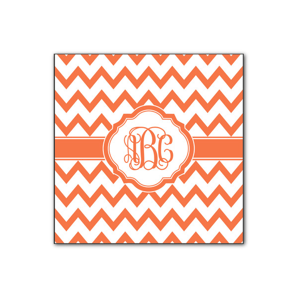 Custom Chevron Wood Print - 12x12 (Personalized)