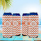 Chevron 16oz Can Sleeve - Set of 4 - LIFESTYLE